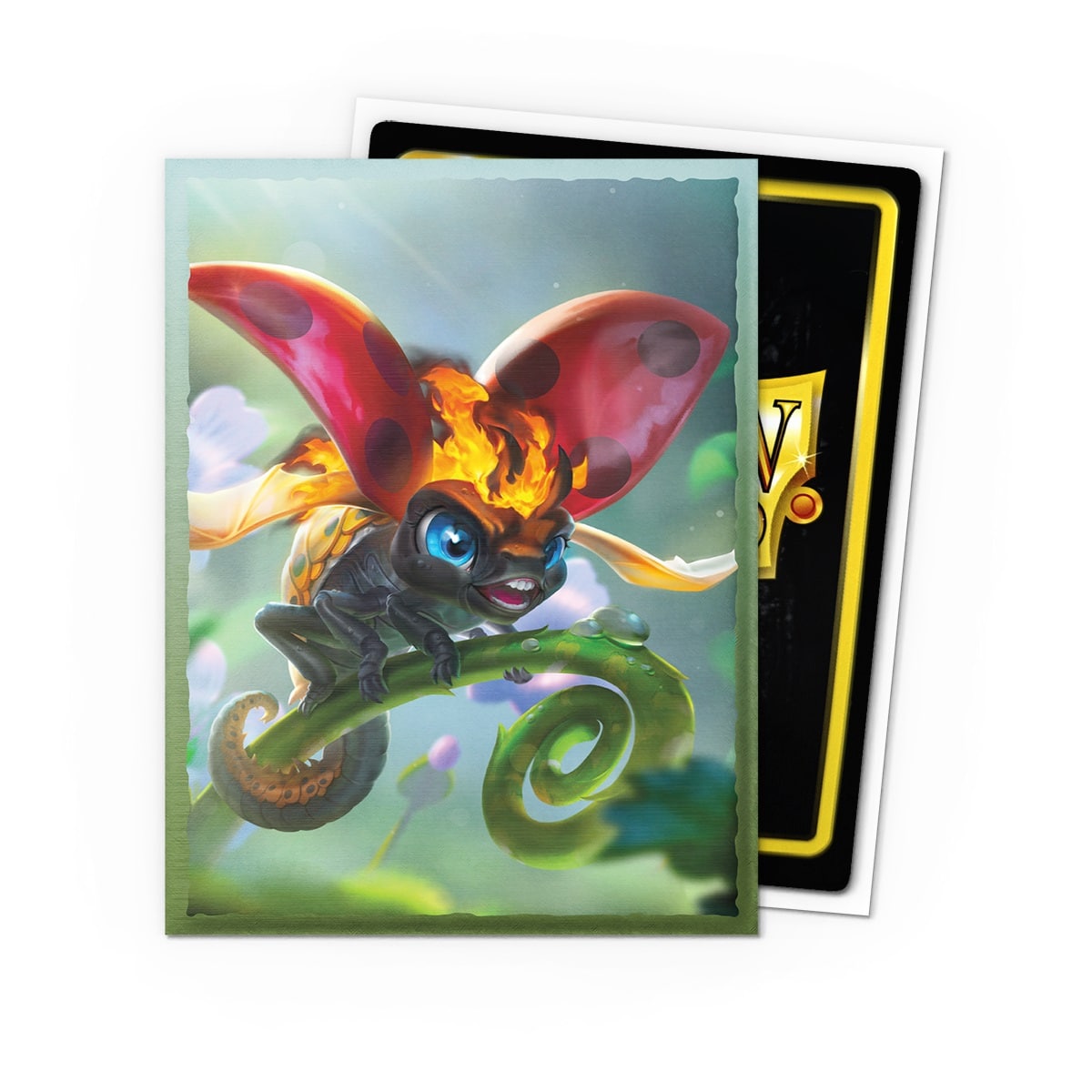 Dragon Shield: Brushed Art – The Burnbug (100 Sleeves) - Standard Size