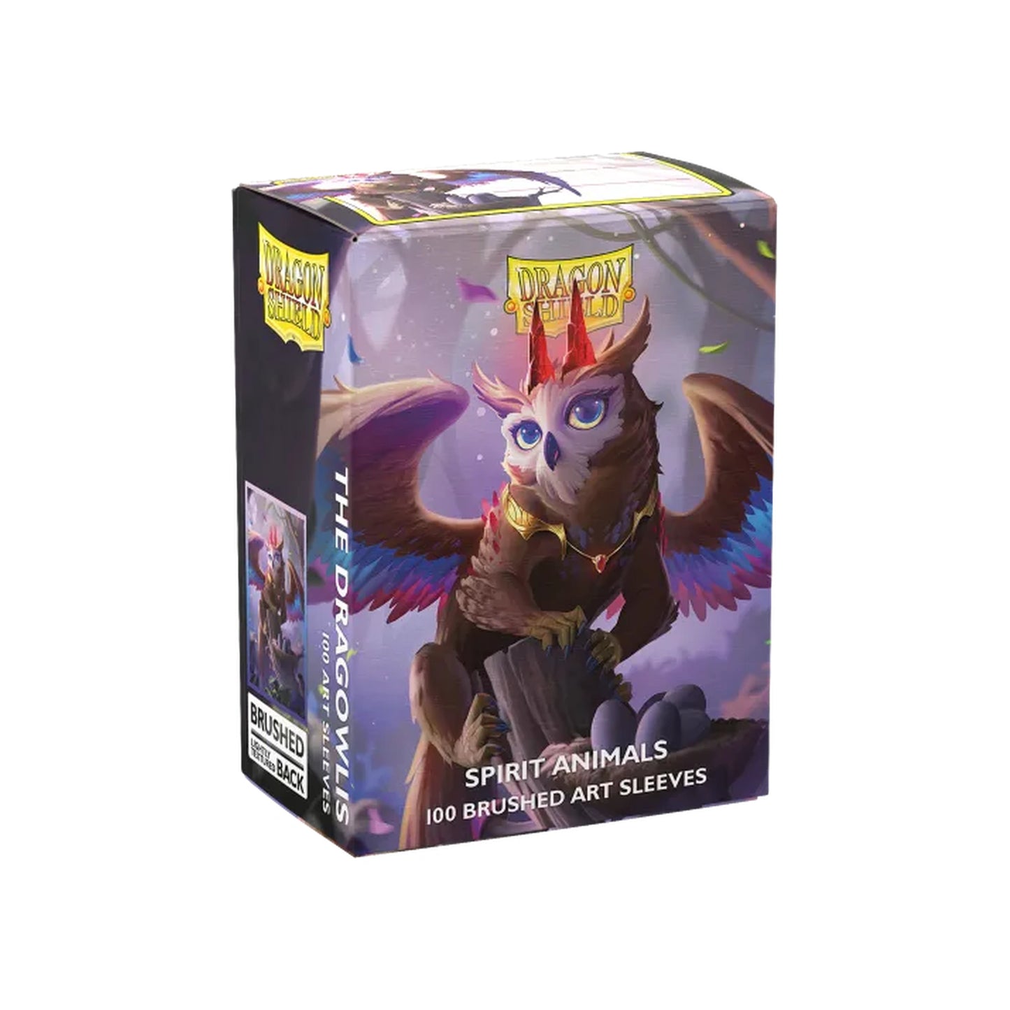 Dragon Shield - The Dragowlis - Brushed Art Sleeves - Standard Size (100)