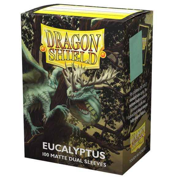Dragon Shield - Eucalyptus - Matte Dual Sleeves - Standard Size (100)