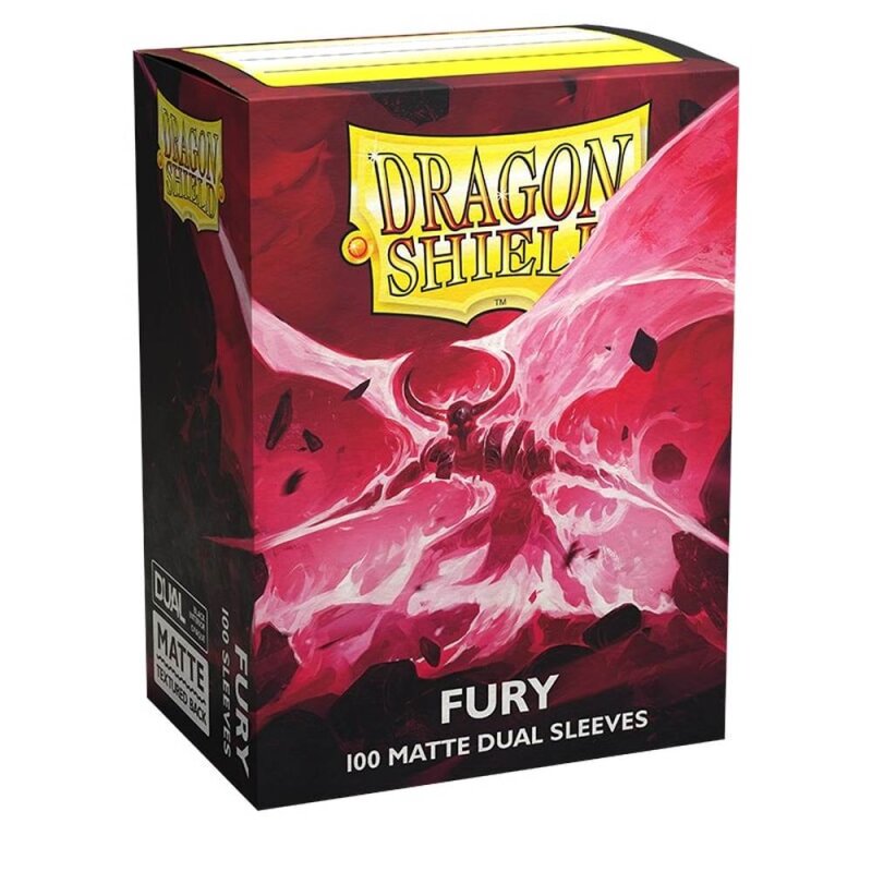 Dragon Shield - Fury - Matte Sleeves - Standard Size (100)