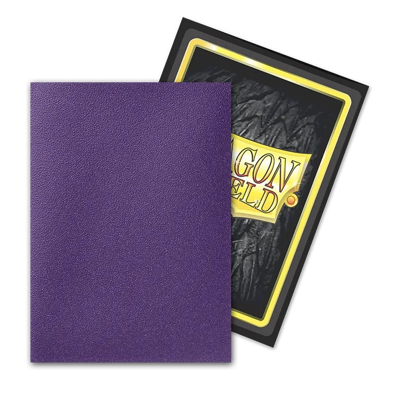 Dragon Shield: Matte – Dual Soul (Metallic Purple) (100 Sleeves) - Standard Size