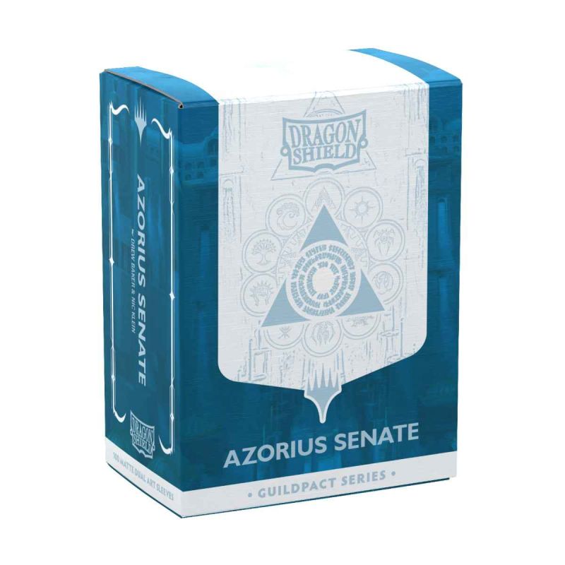 Dragon Shield - Guildpact Series: Azorius Senate - Matte Dual Art Sleeves - Standard Size (100)