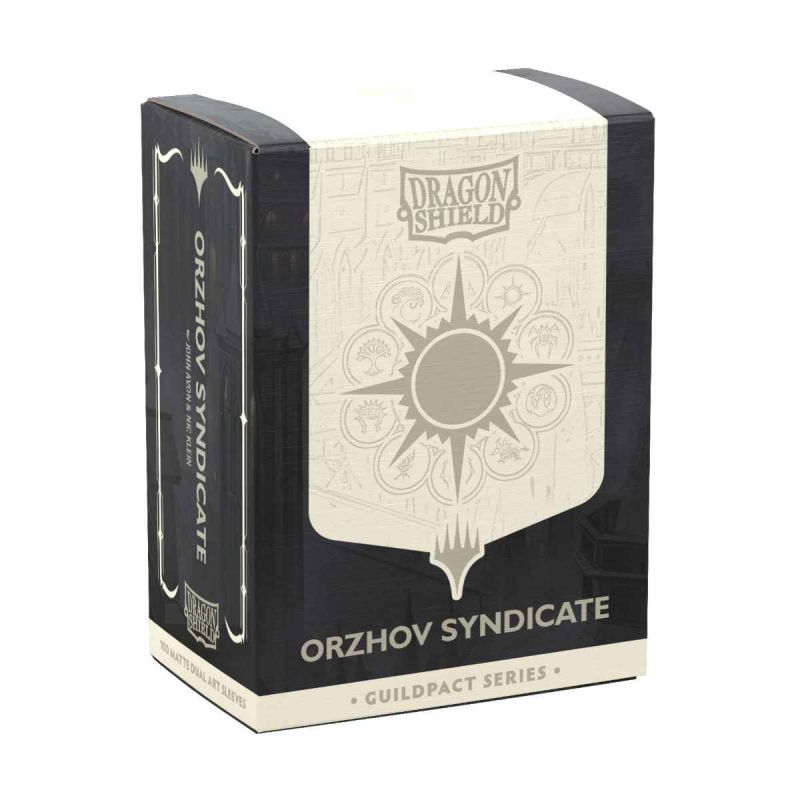 Dragon Shield - Guildpact Series: Orzhov Syndicate - Matte Dual Art Sleeves - Standard Size (100)