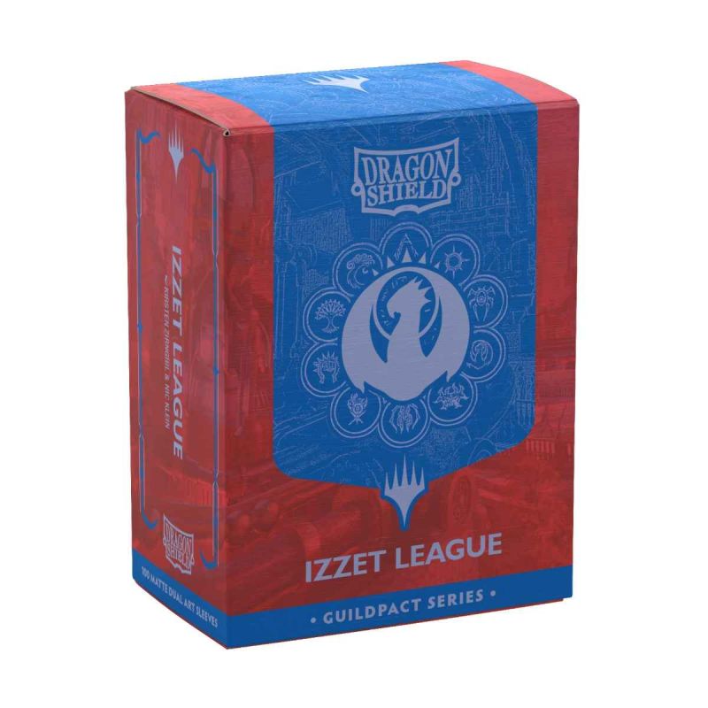 Dragon Shield - Guildpact Series: Izzet League - Matte Dual Art Sleeves - Standard Size (100)