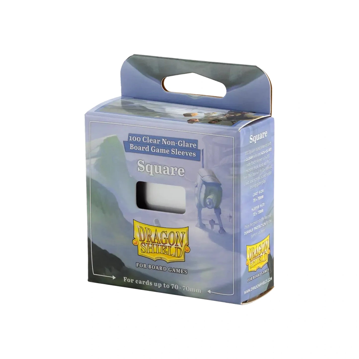 Dragon Shield - Square - Clear Non-Glare - Board Game Sleeves (100)