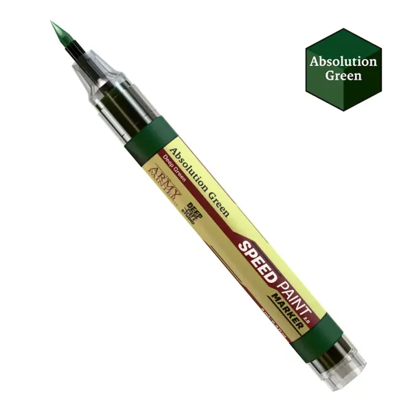 Army Painter - Speedpaint Marker: Absolution Green
