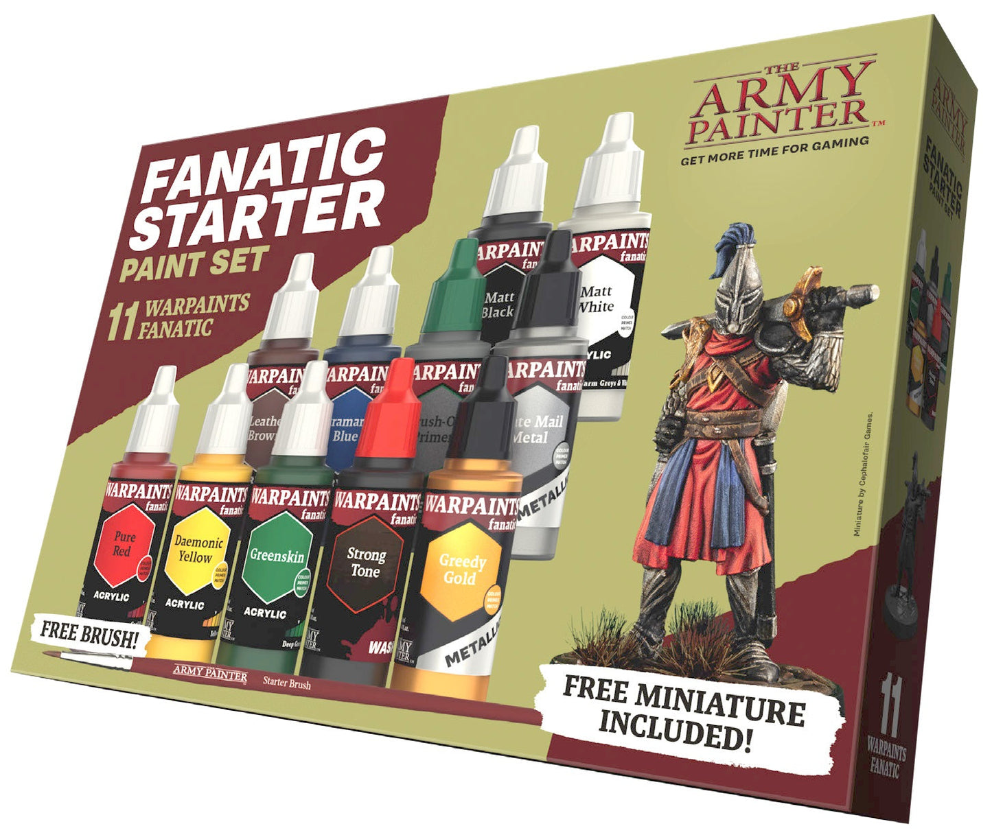 The Army Painter: Warpaints Fanatic - Starter Set (11 x 18ml)