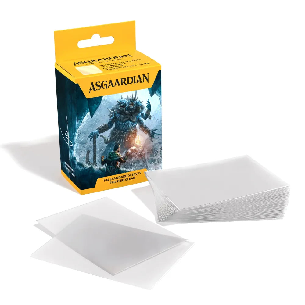 Asgaardian - Frosted Clear - Standard Sleeves (104)
