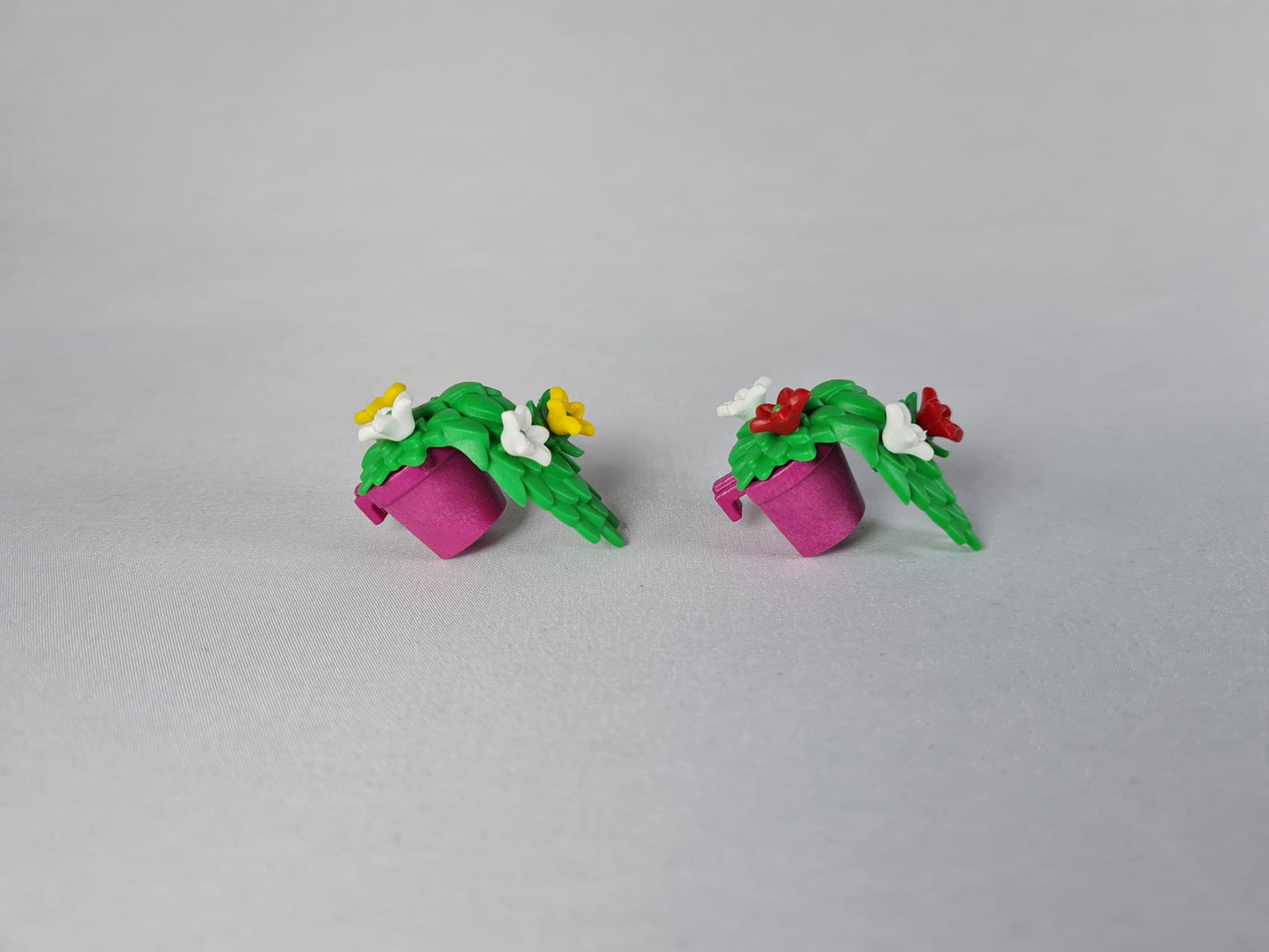 Playmobil Blumentöpfe zum Einhängen - Balkon-Zaun-Fenster - Ersatzteil
