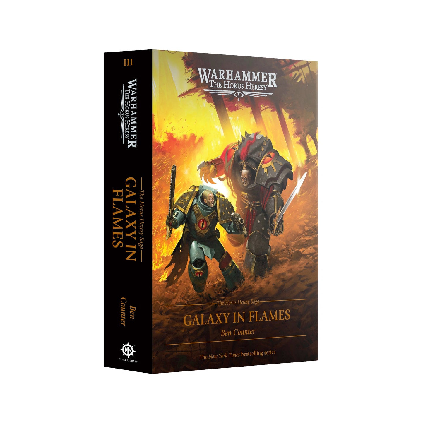 The Horus Heresy Saga: Galaxy in Flames - Ben Counter - Englisch (Hardcover)