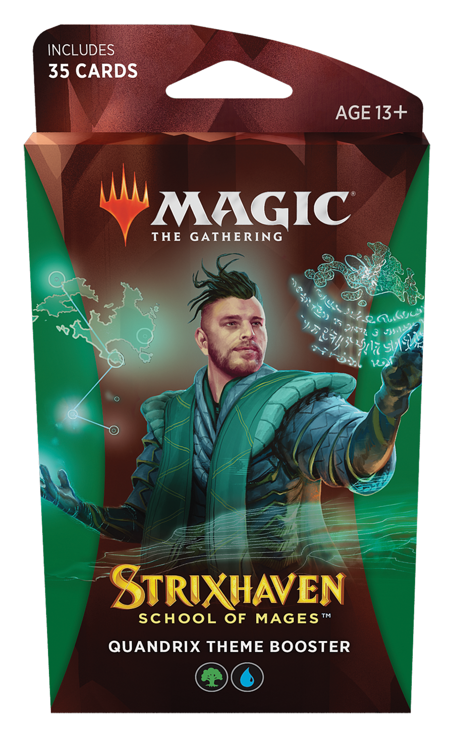 Magic the Gathering - Strixhaven School of Mages - Theme Booster Quandrix (1 Booster) - EN