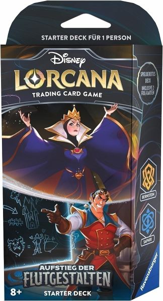 Disney Lorcana TCG - Aufstieg der Flutgestalten - Bernstein und Saphir - DE