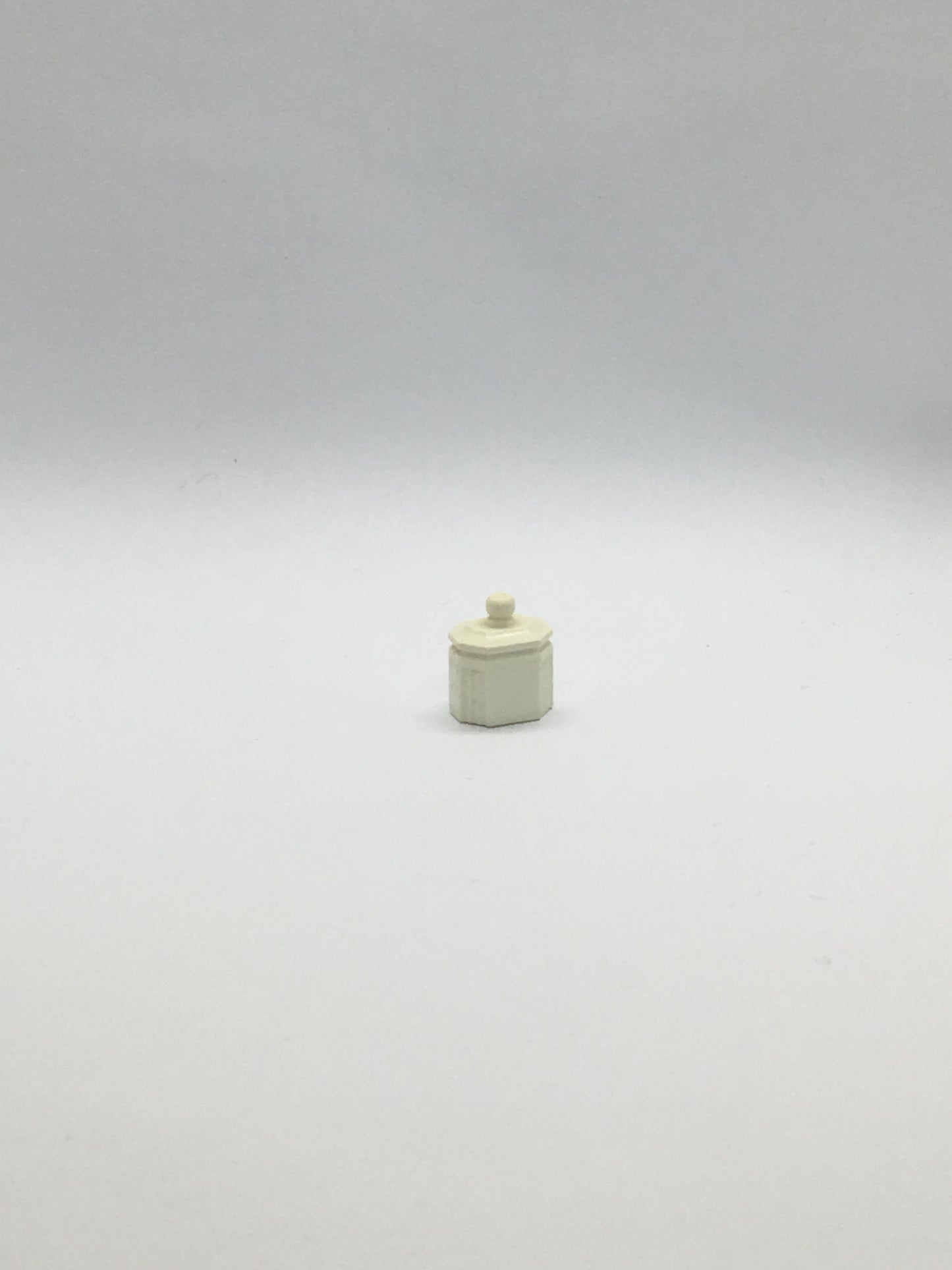 Playmobil Dose - Zuckerdose - weiß - C0606