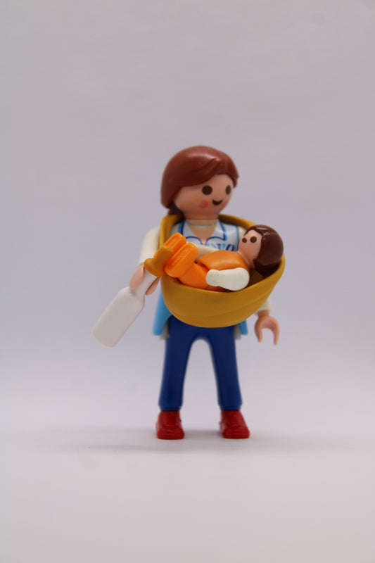 Playmobil Mutter mit Baby im Tragetuch - Figur - K0358