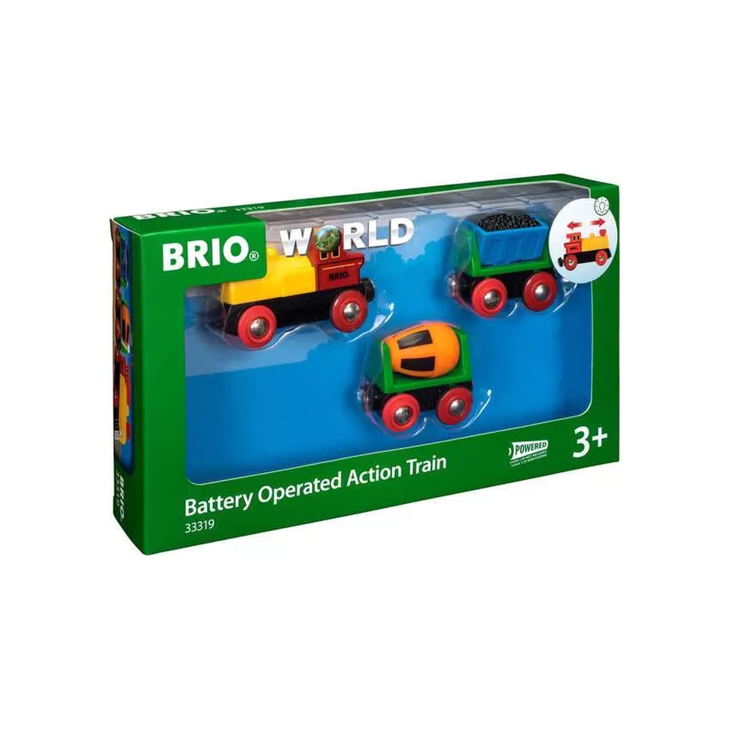 BRIO World - 33319 - Zug mit Batterielok