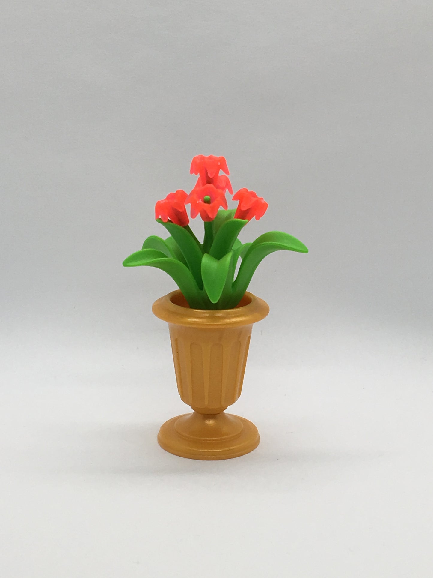 Playmobil Blumenkübel mit Blumen - gold - C0586