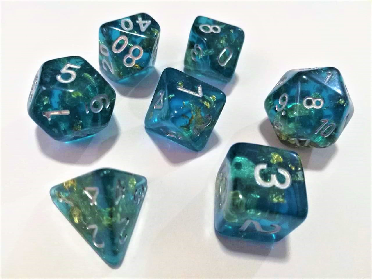Dice4friends - Würfelset: Planet Earth (7)