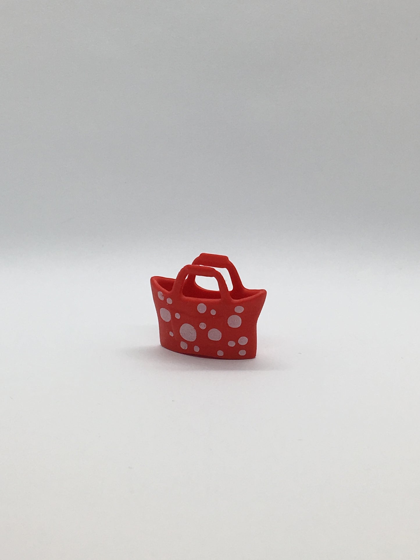 Playmobil Strandtasche - rot mit weißen Punkten - C1244