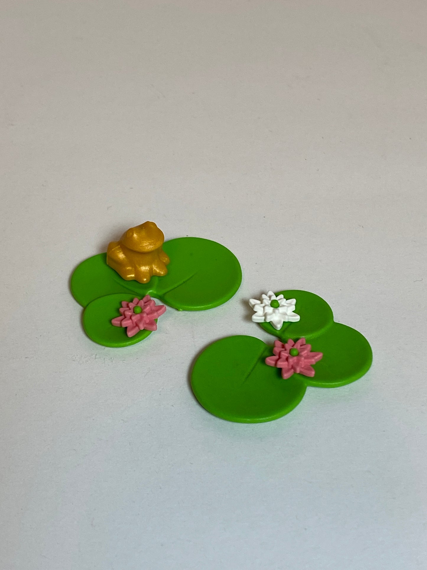 Playmobil goldener Frosch - Lotusblätter