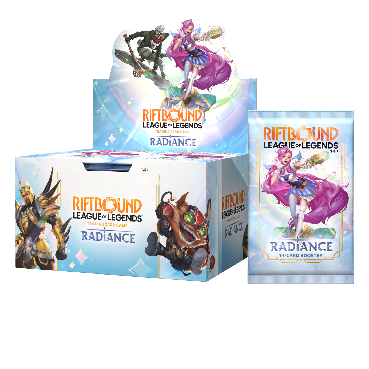 Riftbound: League of Legends TCG - Radiance Booster Display (24 Boosters) - EN - Early-Bird-Angebot!