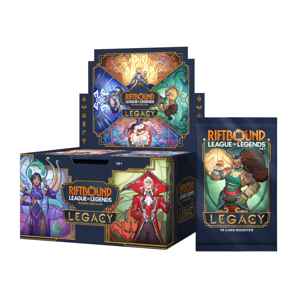 Riftbound: League Of Legends TCG - Legacy Booster Display (24 Boosters) - EN