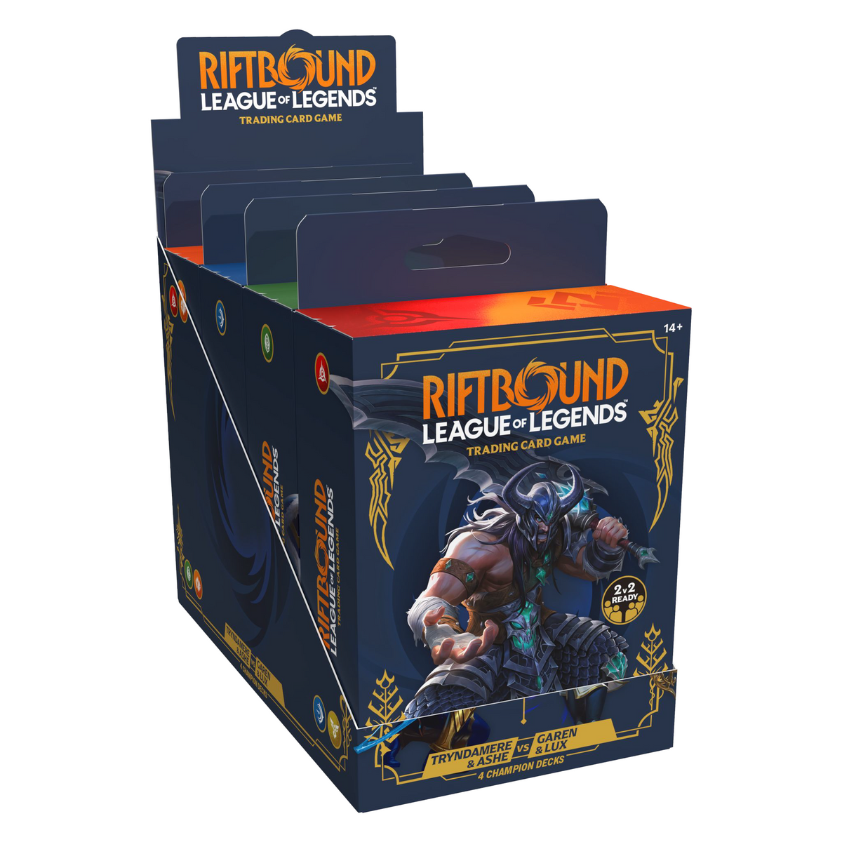 Riftbound: League Of Legends TCG - Legacy Champion Deck Display (4 Decks) - EN