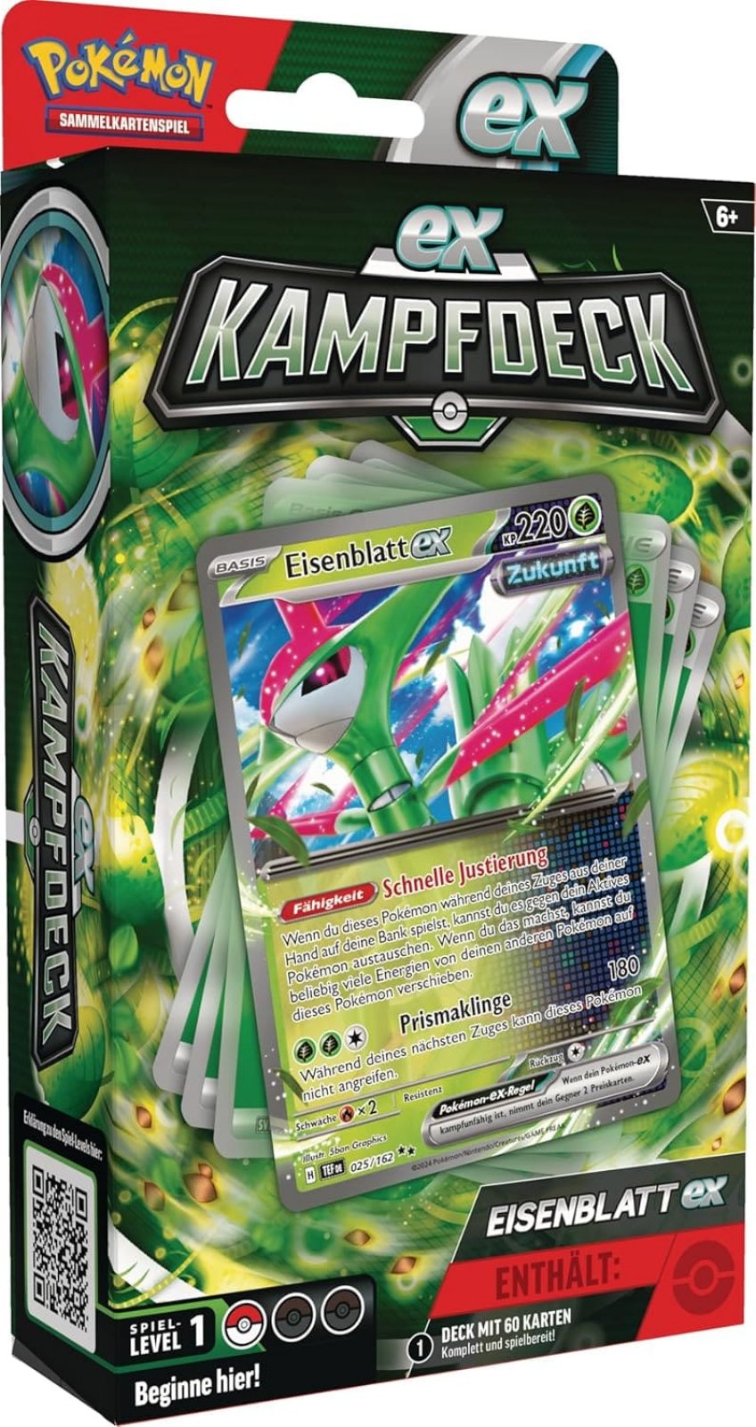 Pokemon - EX-Kampfdeck Eisenblatt - Deutsch