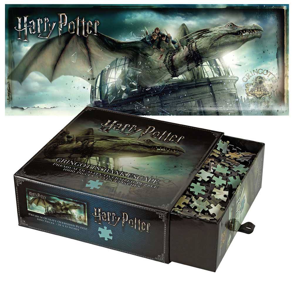 The Noble Collection - Harry Potter: Gringotts Bank Escape - Puzzle - 1000 Teile