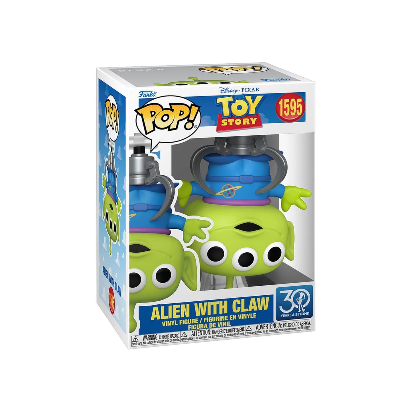 Funko POP! - Toy Story - Alien with Claw #1595 *30th Anniversary*