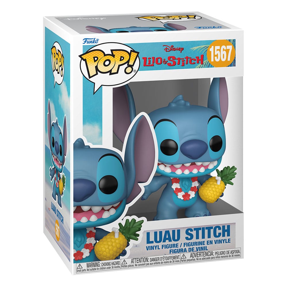 Funko POP! - Disney: Lilo & Stitch - Luau Stitch - 9 cm