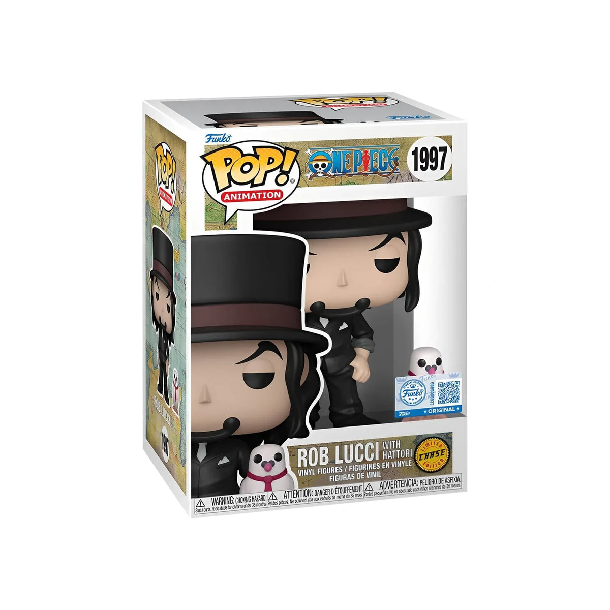 Funko POP! Animation - One Piece - Rob Lucci with Hattori #1997 *heo Exclusive Edition*