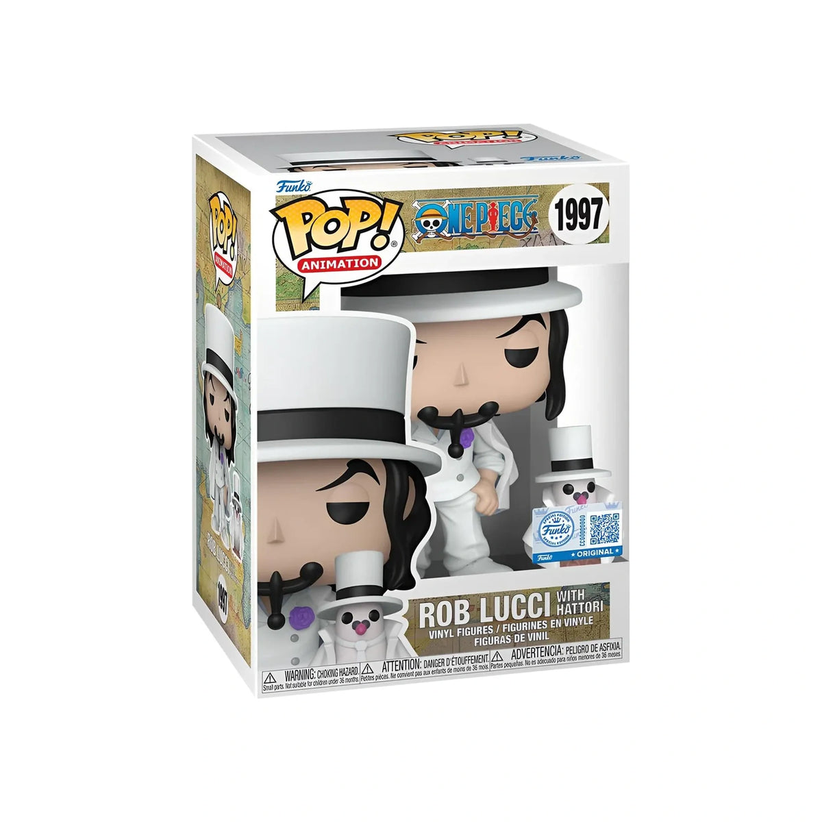 Funko POP! Animation - One Piece - Rob Lucci with Hattori #1997 *heo Exclusive Edition*