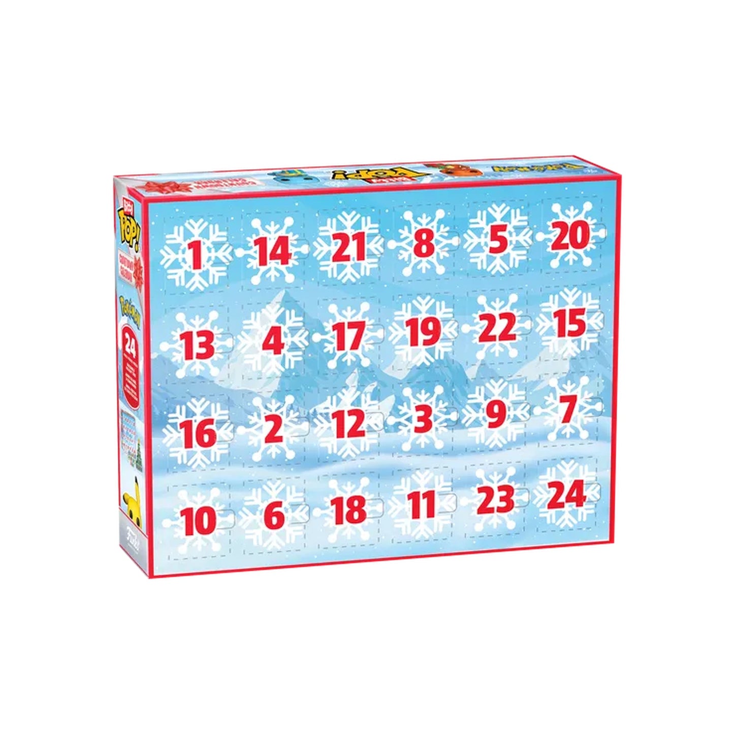 Funko Bitty POP! - Pokémon - 24-Tage Countdown-Adventskalender