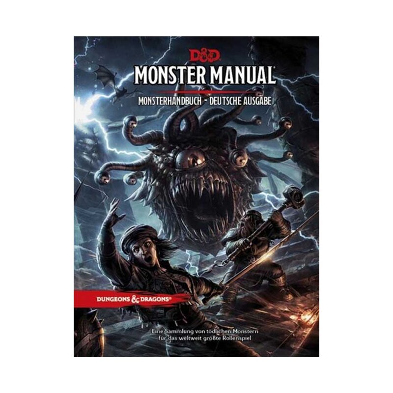 Dungeons & Dragons - Monster Manual - Monsterhandbuch - DE