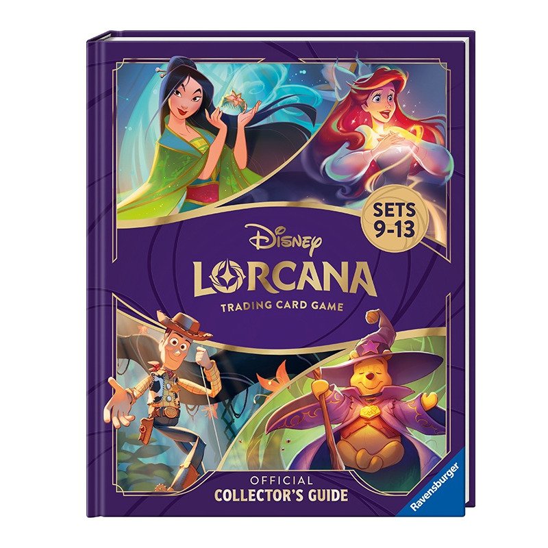 Ravensburger - Disney Lorcana - Der offizielle Collector's Guide Sets 9-13 - Buch