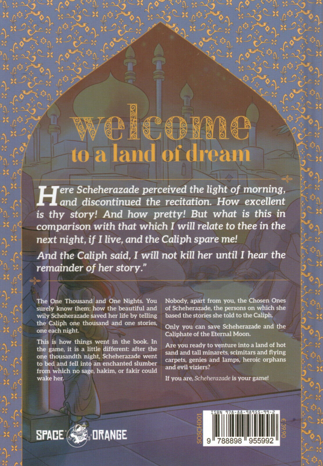 Scheherazade - The 1001 Nights RPG - Hardcover - Englisch