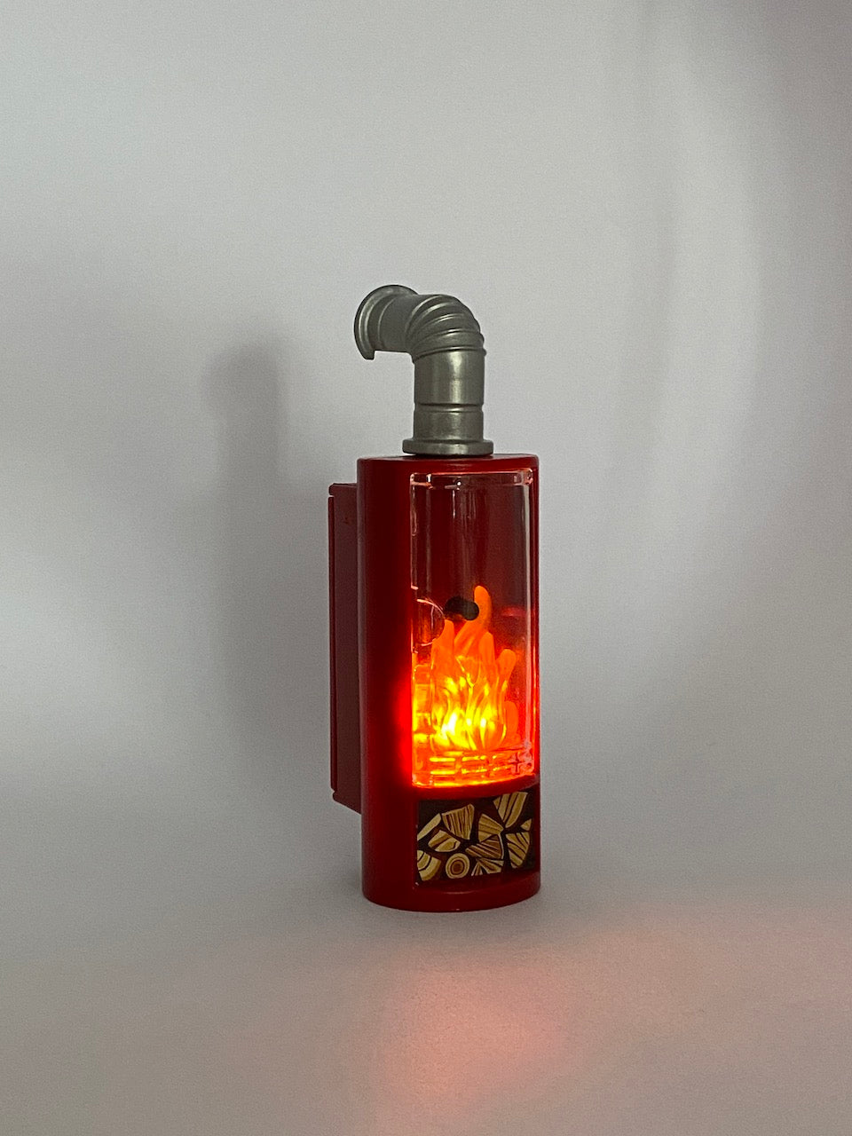 Playmobil LED Kaminofen - rot - A0748