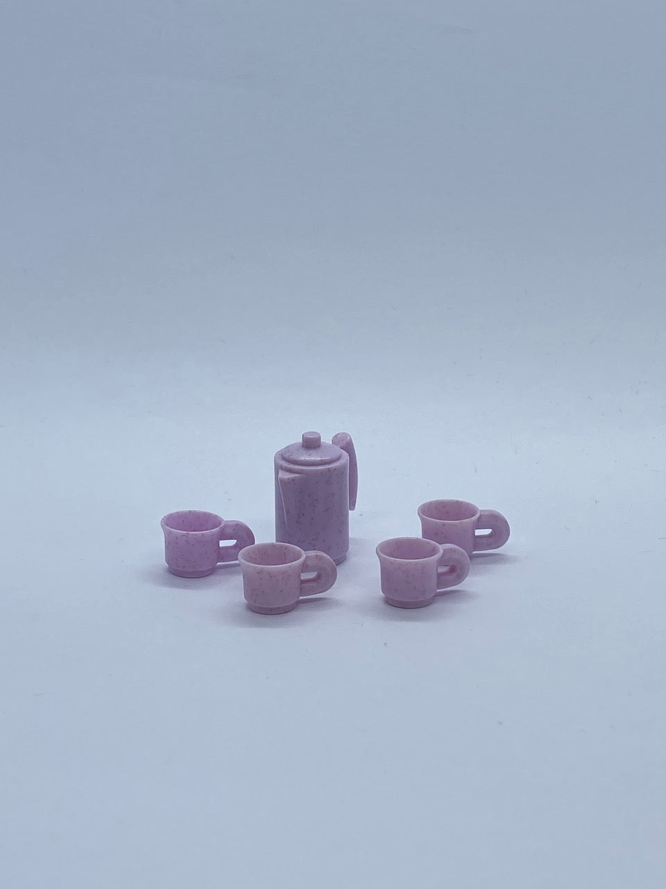 Playmobil Kaffeekanne mit 4x Tassen - lila - A0897