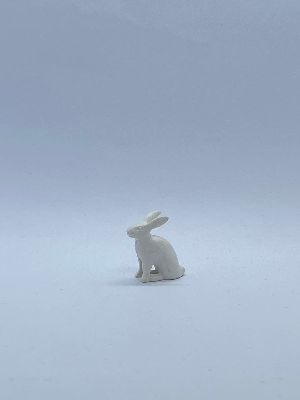 Playmobil Hase weiß mit langen Ohren - sitzend - A1174