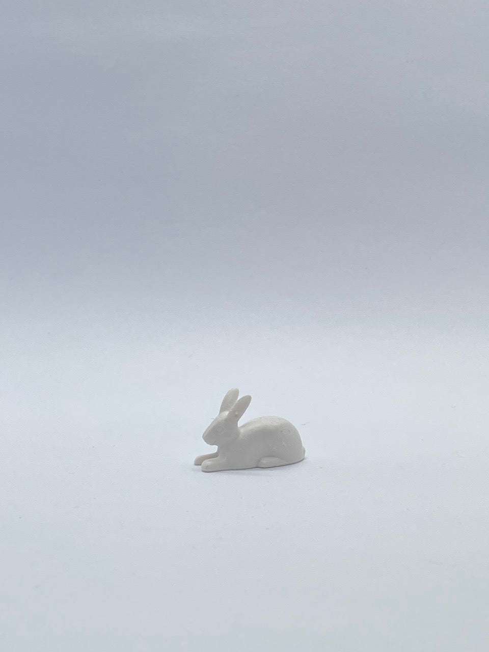 Playmobil Hase - weiß mit langen Ohren - liegend - A1505