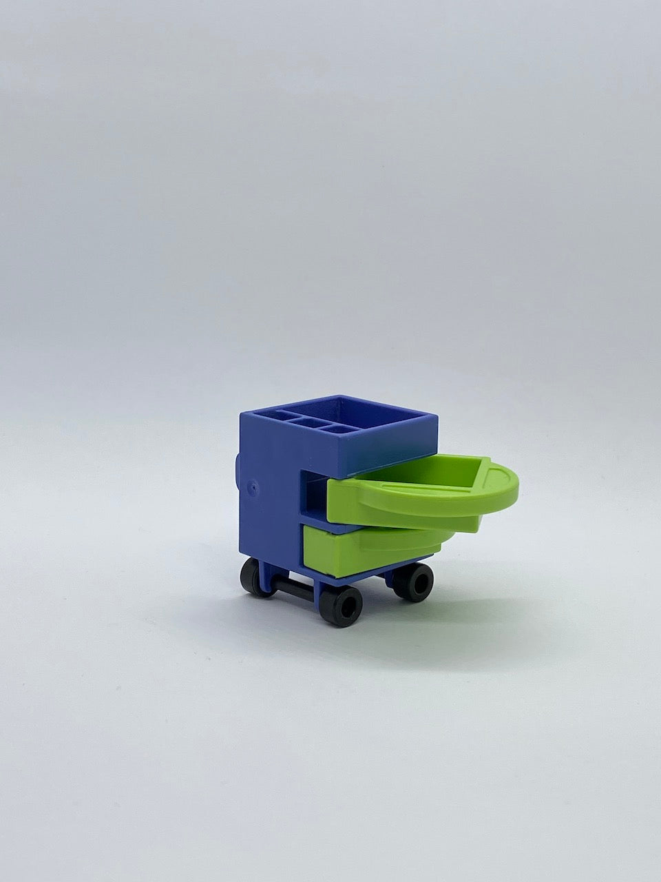 Playmobil Rollwagen - blau-grün - Tierarztpraxis - Ersatzteil - A1887