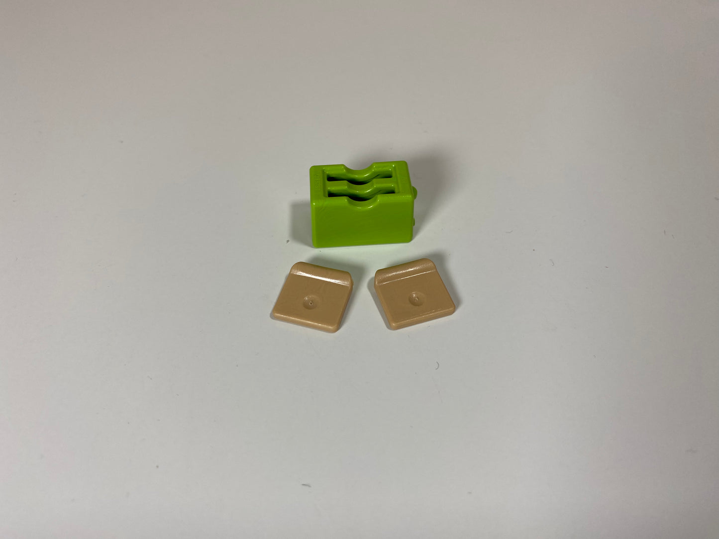 Playmobil Toaster in grün inkl. 2 Scheiben Toast - 0509