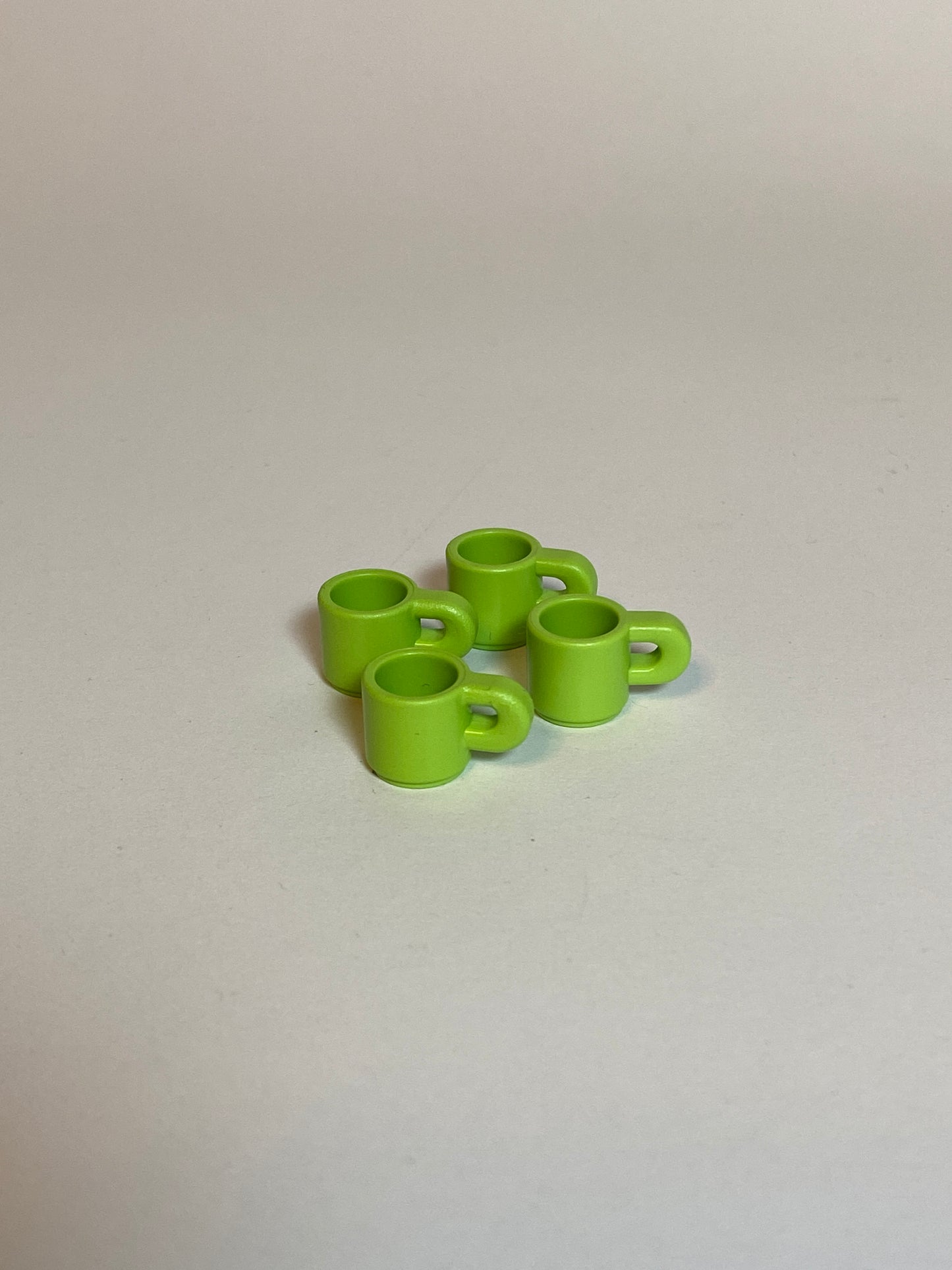 Playmobil 4x Becher - hellgrün - 8826