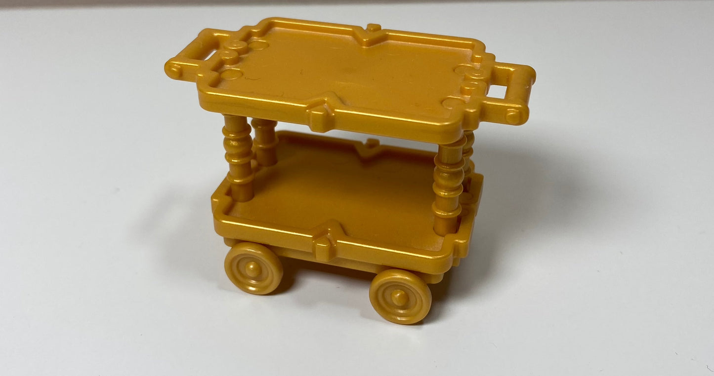 Playmobil Servierwagen - gold - Traumschloss - Zubehör - Ersatzteil
