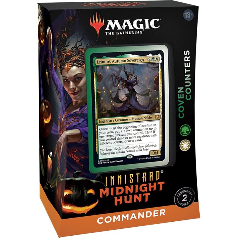 Magic the Gathering - Innistrad: Midnight Hunt Commander Deck 1 - Coven Counters (1 Deck) - EN