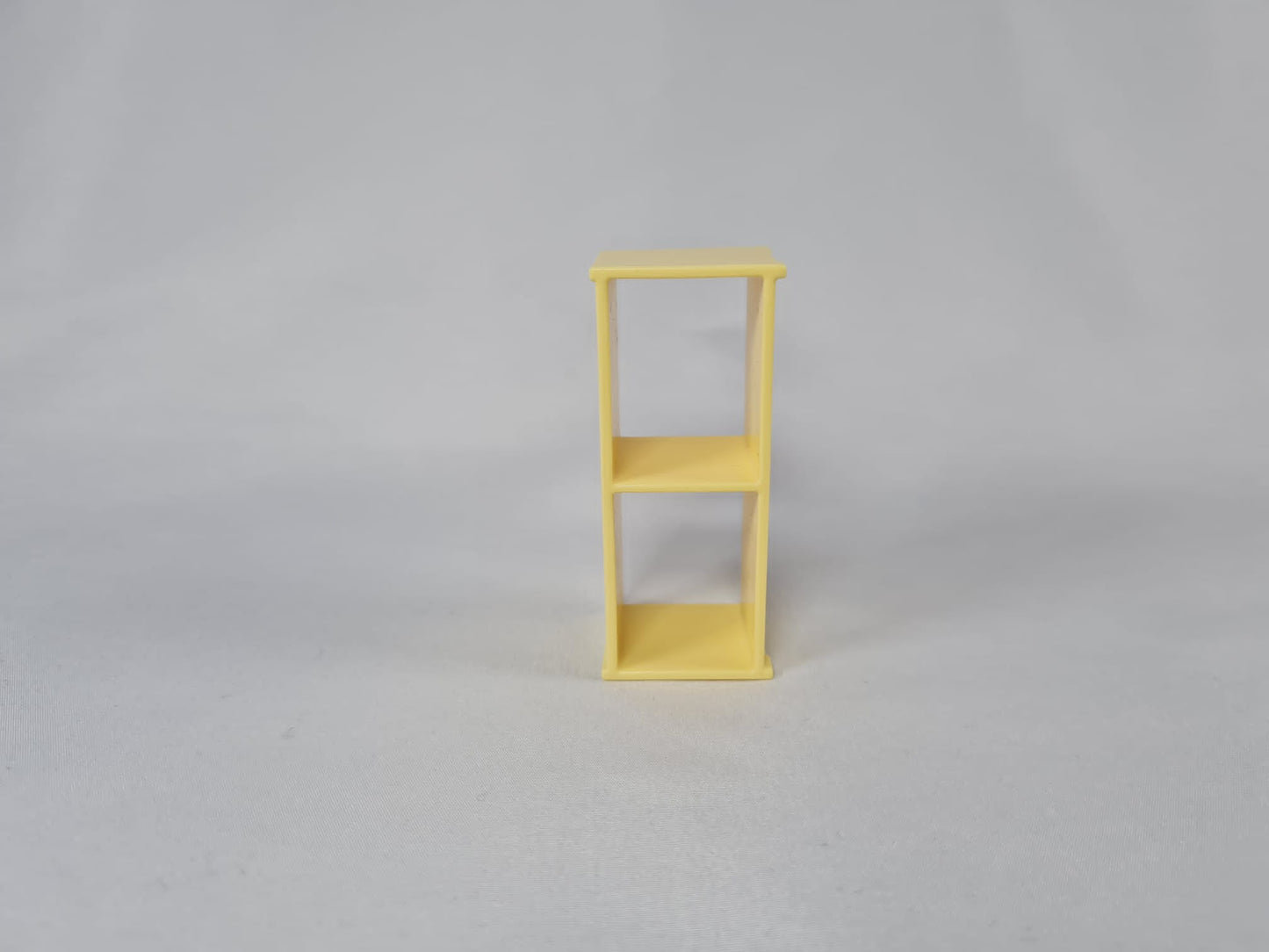 Playmobil Regal gelb 2 Fächer - Wohnzimmer-Zubehör