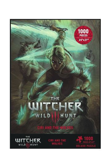 Dark Horse Comics - Witcher 3 Wild Hunt: Ciri und die Wölfe - Puzzle - 1000 Teile