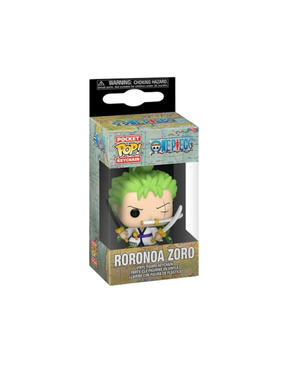Funko Pocket POP! Keychain - One Piece - Roronoa Zoro - 4 cm