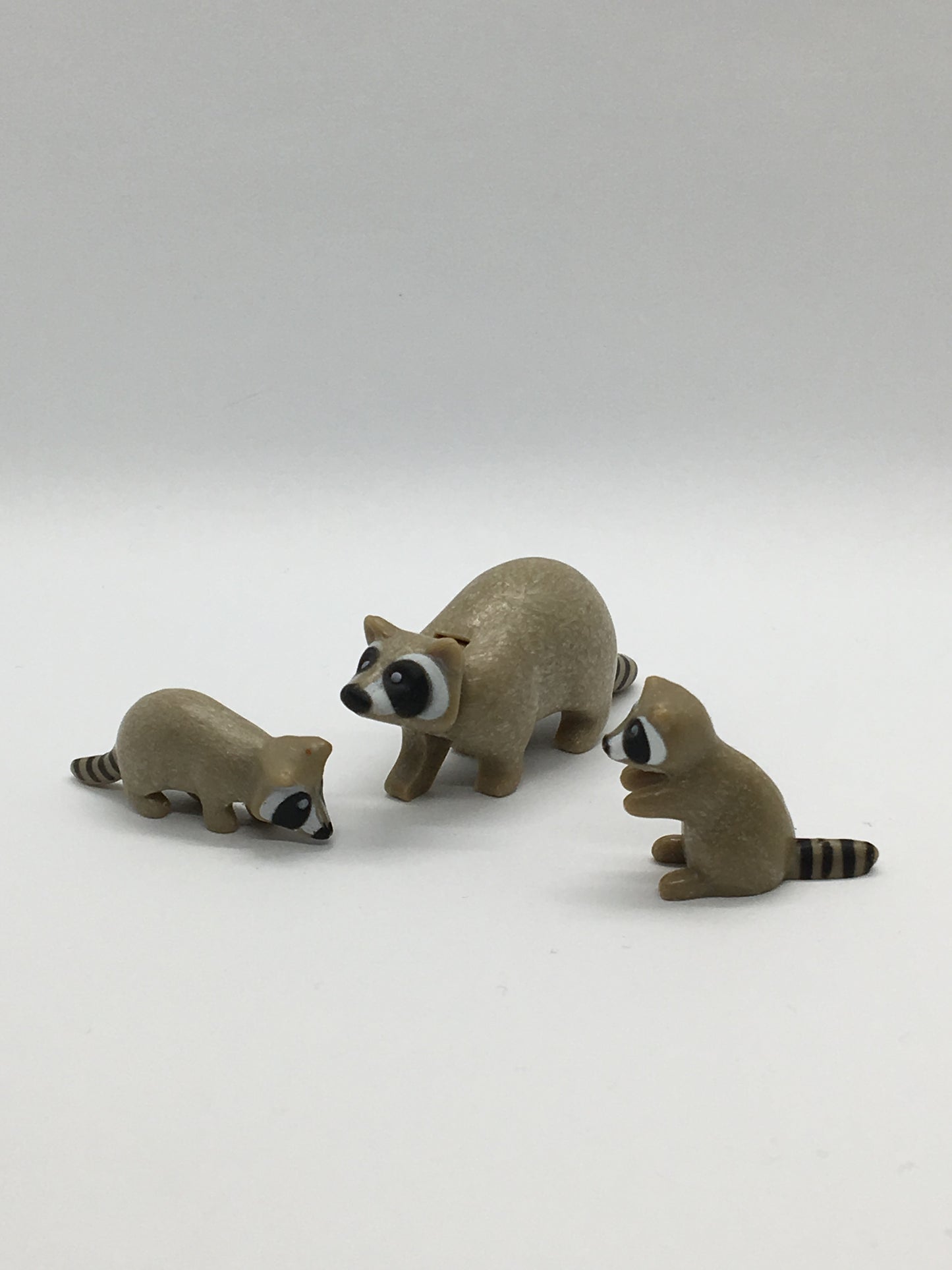 Playmobil Waschbären Mutter mit 2x Jungen - Tiere - A0723