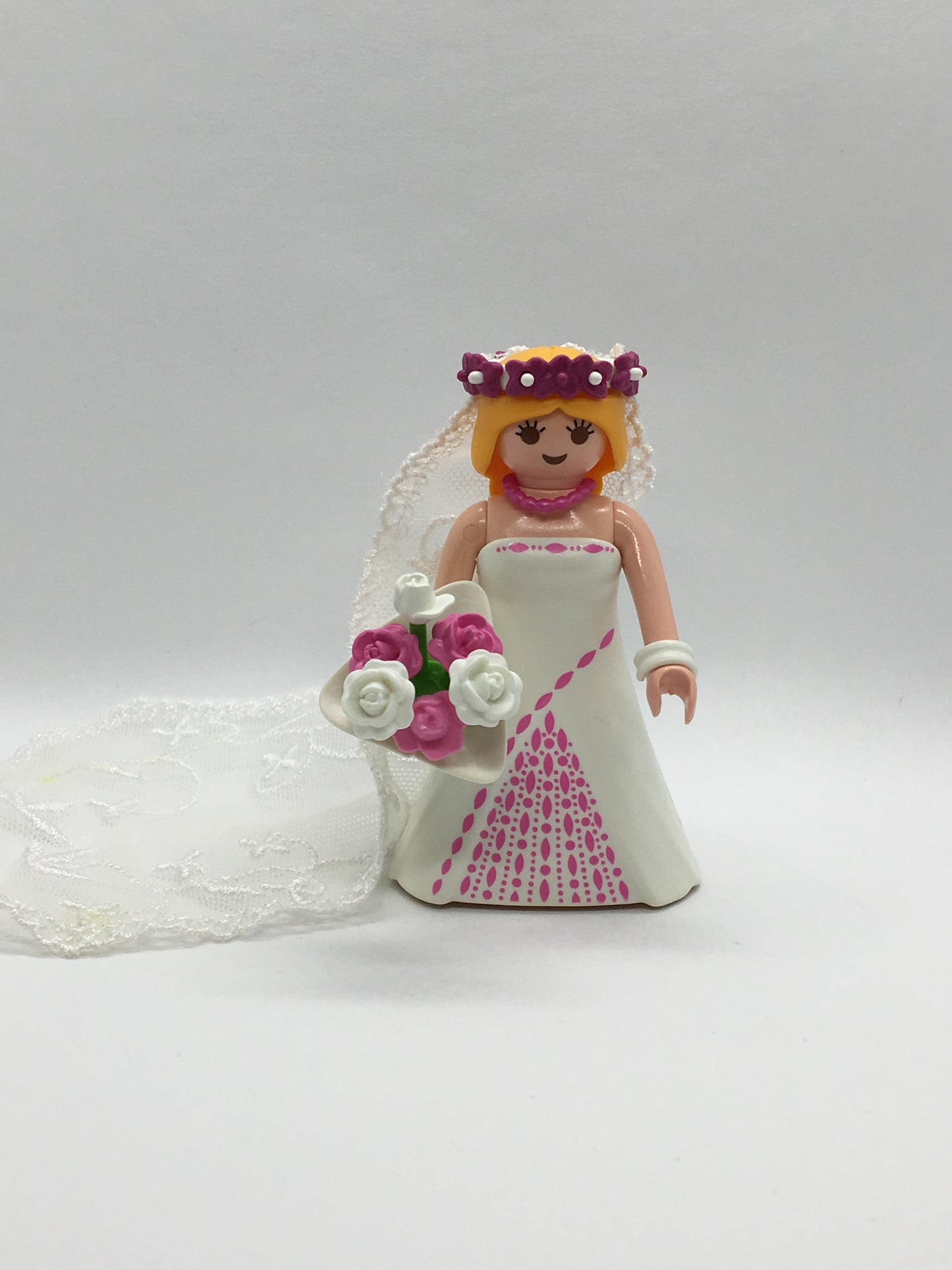 Playmobil Braut mit Schleier und Brautstrauß - Hochzeit - Figur - 8597